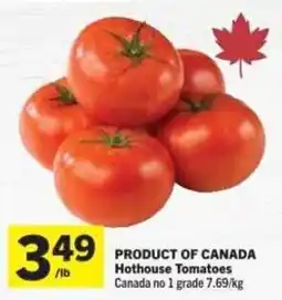 Co-op Hothouse Tomatoes offer