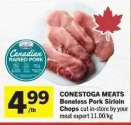Co-op Conestoga meats boneless pork sirloin offer