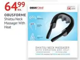 Guardian Pharmacy Obusforme shiatsu neck massager with heat offer