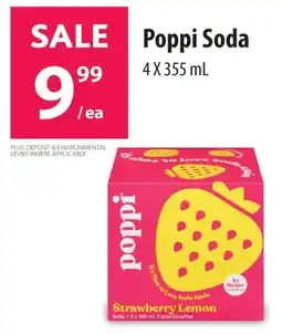 Co-op Poppi Soda Strawberry Lemon offer