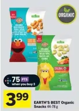 Co-op Earth's Best Organic Snacks offer