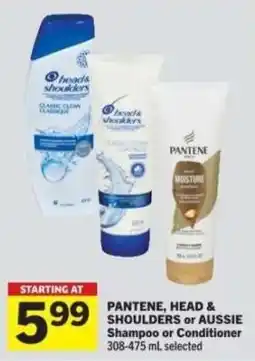 Co-op Pantene, Head & Shoulders or Aussie Shampoo or Conditioner offer