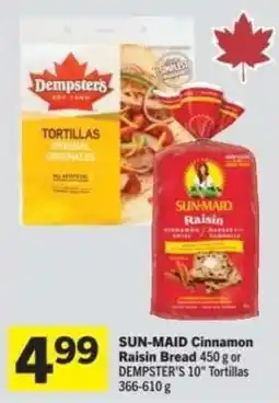 Co-op Sun-maid cinnamon raisin bread offer