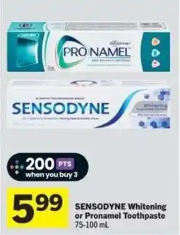Co-op Sensodyne Whitening Toothpaste offer