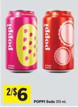 Co-op Poppi Soda offer