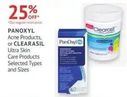 Guardian Pharmacy PanOxyl Acne Products, or CLEARASIL Ultra Skin Care Products offer