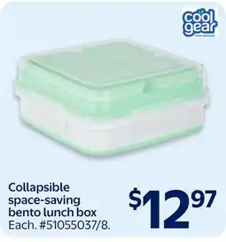 Walmart Cool gear Collapsible space-saving bento lunch box offer