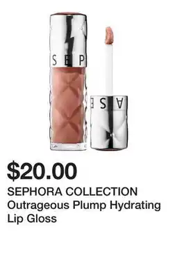 Sephora SEPHORA COLLECTION Outrageous Plump Hydrating Lip Gloss offer
