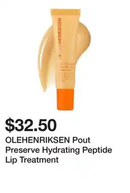 Sephora OLEHENRIKSEN Pout Preserve Hydrating Peptide Lip Treatment offer