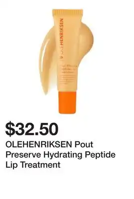 Sephora OLEHENRIKSEN Pout Preserve Hydrating Peptide Lip Treatment offer