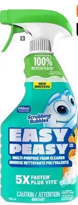 Home Depot Scrubbing Bubbles easy peasy multi-purpose foam cleaner offer