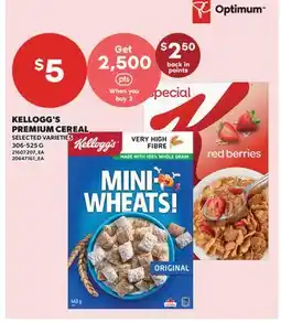 Valu-mart KELLOGG'S PREMIUM CEREAL offer