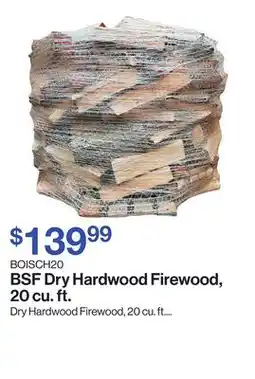 Patrick Morin Dry Hardwood Firewood, 20 cu. ft offer