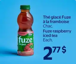 Walmart Fuze raspberry iced tea offer