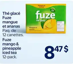 Walmart Fuze mango & pineapple iced tea offer
