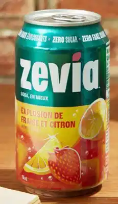 Walmart Zevia Strawberry Lemon Burst soda offer