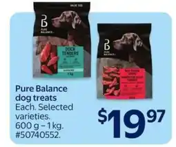 Walmart Pure Balance dog treats offer
