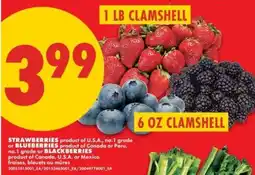 No Frills Clamshell Berries offer