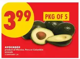 No Frills Avocados offer