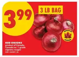 No Frills RED ONIONS offer