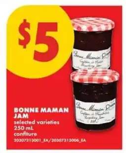 No Frills BONNE MAMAN JAM offer