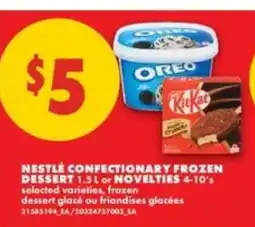 No Frills NESTLÉ CONFECTIONARY FROZEN DESSERT offer