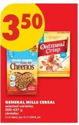 No Frills General Mills Cereal offer