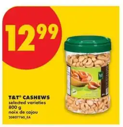 No Frills T&T CASHEWS offer