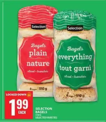 SELECTION BAGELS