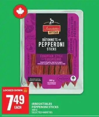 IRRESISTIBLES PEPPERONI STICKS