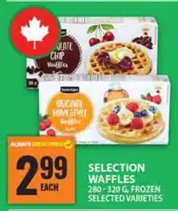 Food Basics SELECTION WAFFLES offer