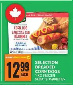 Food Basics Selection Breaded Corn Dogs offer