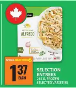 Food Basics SELECTION ENTRÉES offer