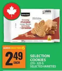 Food Basics SELECTION COOKIES offer