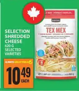 Food Basics SELECTION SHREDDED CHEESE offer