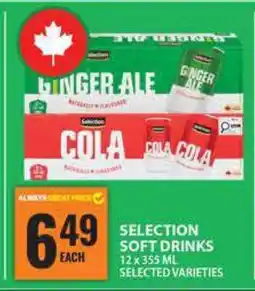 Food Basics SELECTION SOFT DRINKS offer