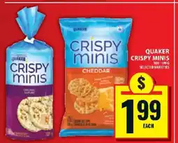 Food Basics Quaker Crispy Minis offer
