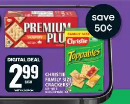 Food Basics CHRISTIE FAMILY SIZE CRACKERS offer