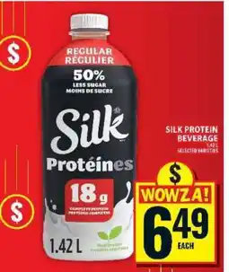 Food Basics Silk Protein Beverage offer