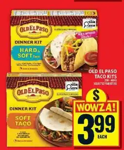Food Basics Old El Paso Taco Kits offer