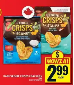 Food Basics Dare Veggie Crisps Crackers offer