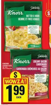 Food Basics Knorr Sidekicks offer
