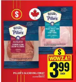 Food Basics PILLER’S SLICED DELI MEAT offer