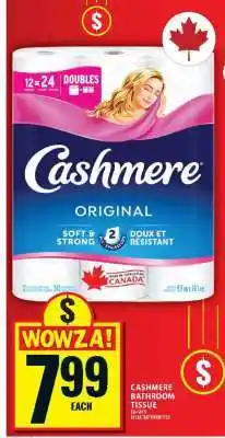 Food Basics Cashmere Bathroom Tissue offer