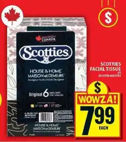Food Basics Scotties Facial Tissue offer