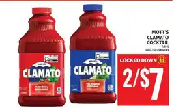 Food Basics MOTT’S CLAMATO COCKTAIL offer