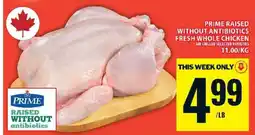 Food Basics FRESH WHOLE CHICKEN offer