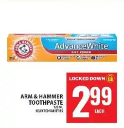 Food Basics Arm & Hammer Toothpaste offer