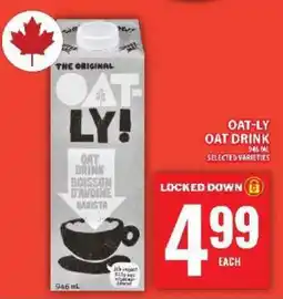 Food Basics OAT-LY! Oat Drink offer