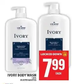 Food Basics Ivory Body Wash offer
